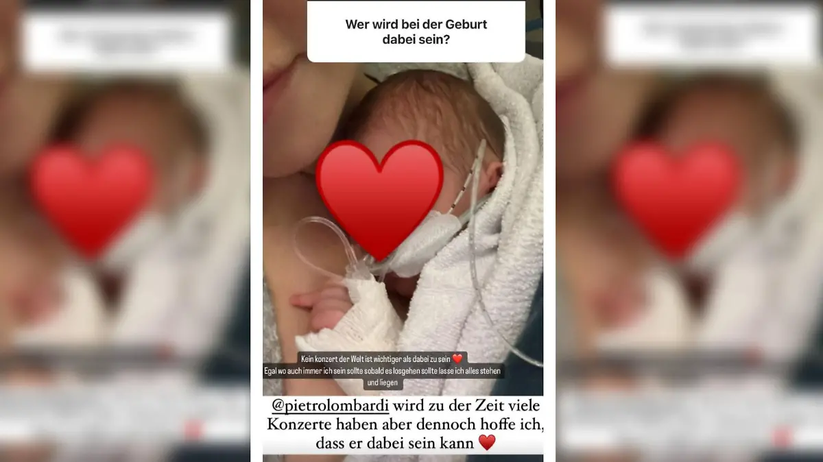 Laura Maria Rypa verrät bei Instagram Details zur Geburt