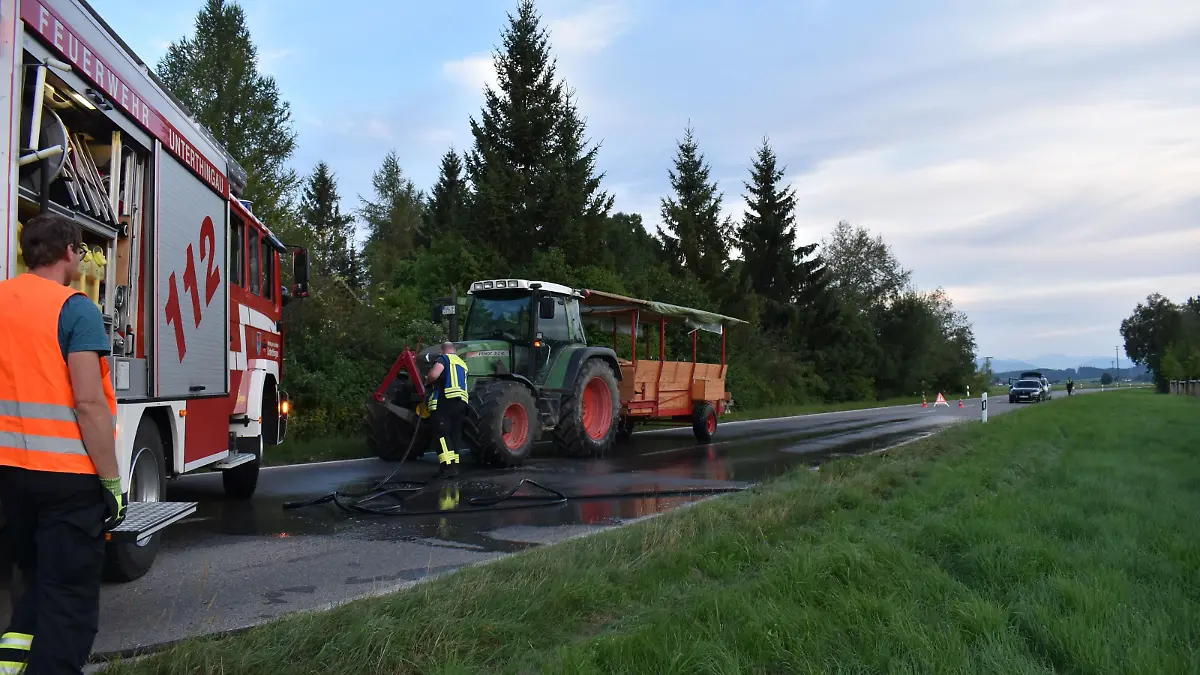 Seine Freunde erlitten einen Schock
