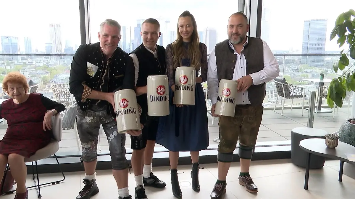 Pocher-Ex wird Werbegesicht vom Frankfurter Oktoberfest Society Countdown