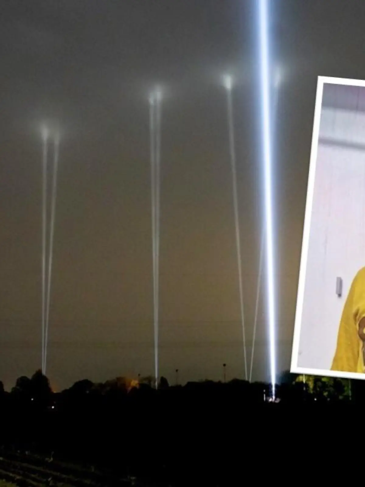 Mit Skybeamern wird jetzt nach Arian gesucht. Die Lichtkegel sollen den sechsjährigen vermissten Jungen dazu bewegen, diese Orte aufzusuchen.