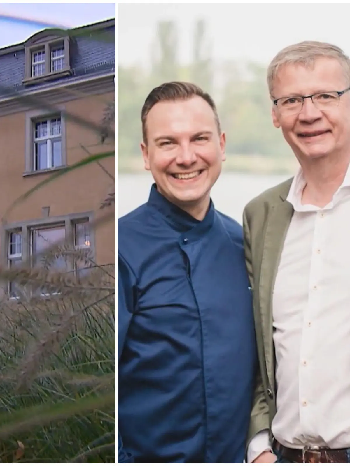 Gemeinsam mit Sternekoch Tim Raue und dessen Chefkoch Christoph Wecker eröffnete Moderator Günther Jauch 2019 das Spitzenrestaurant in seiner „Villa Kellermann“.