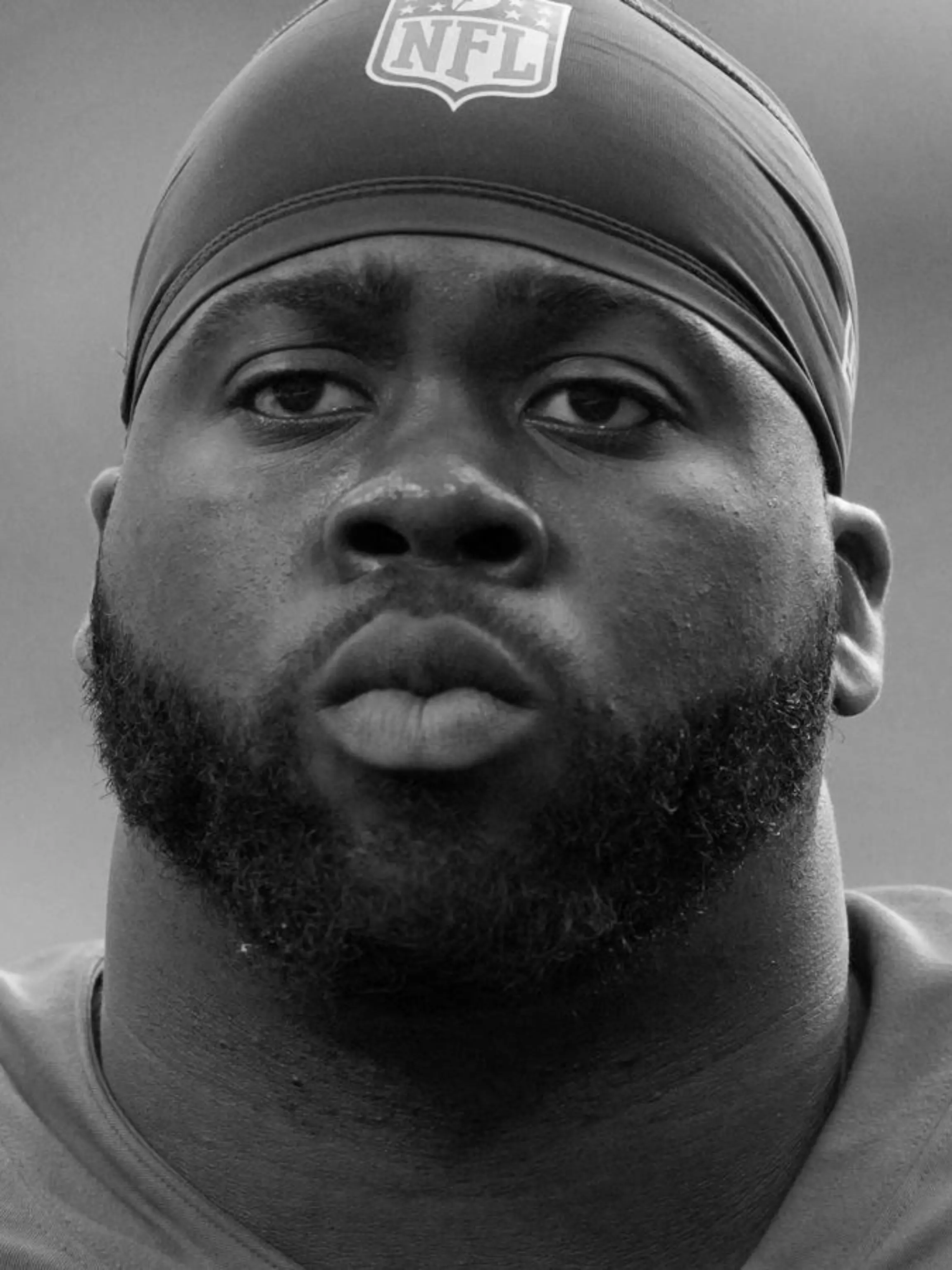 New York Giants offensive tackle Korey Cunningham (79) walks off the field after the game against the Miami Dolphins at Hard Rock Stadium in Miami Gardens, Florida, U.S., December 5, 2021. Mandatory Credit: Jasen Vinlove-USA TODAY Sports