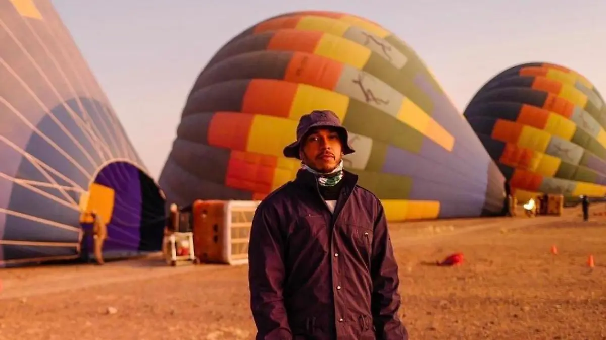 Lewis Hamilton hat sich in Namibia verliebt