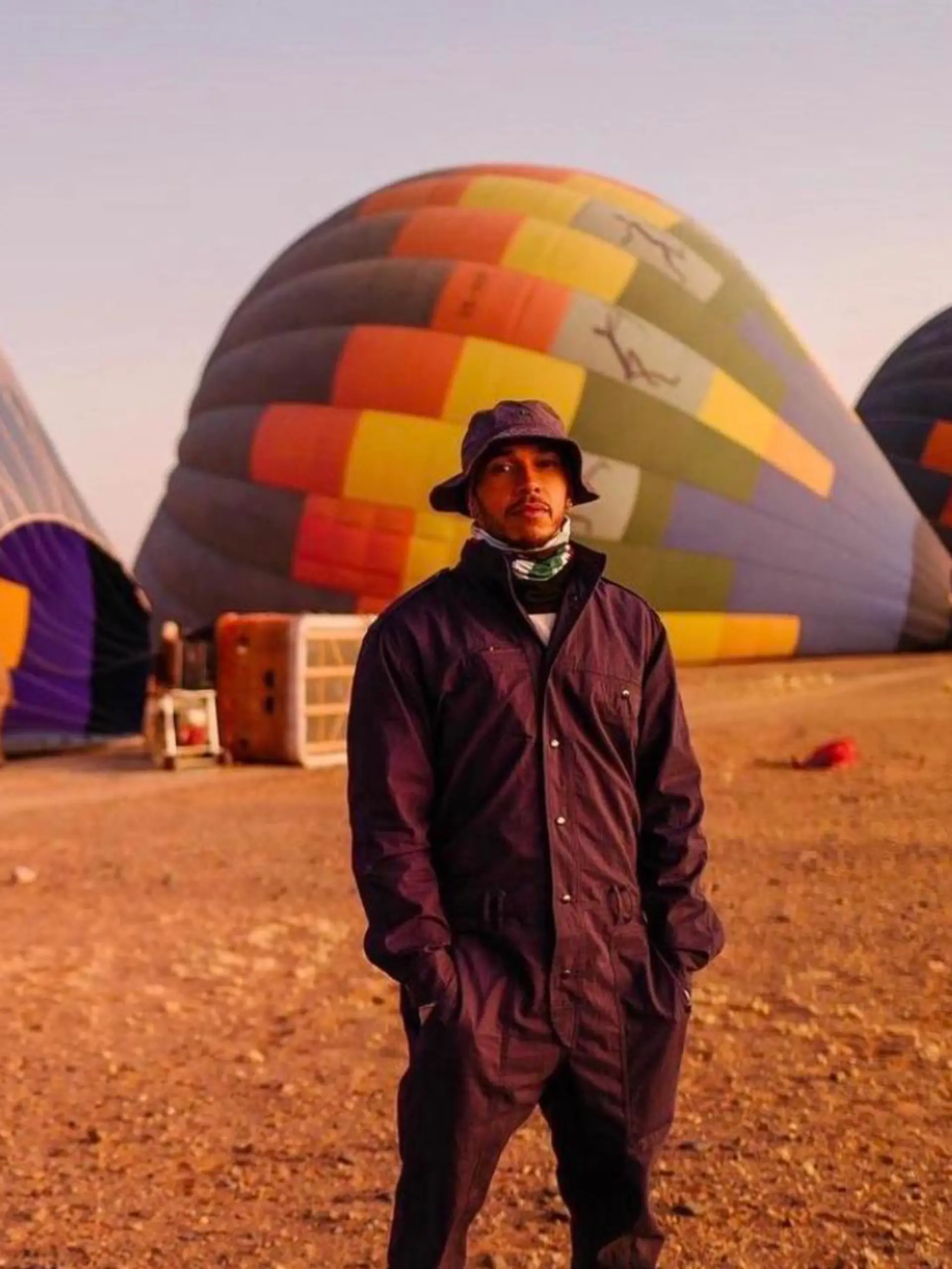 Lewis Hamilton hat sich in Namibia verliebt