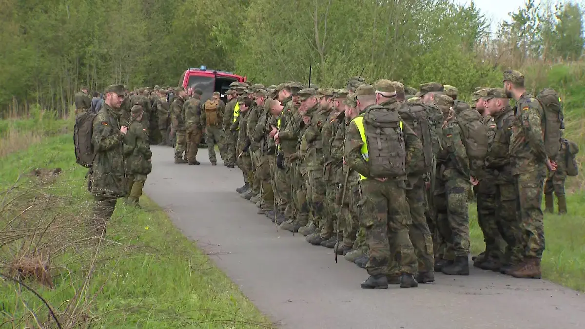 Suche nach Arian: Hunderte Bundeswehrsoldaten machen sich bereit.