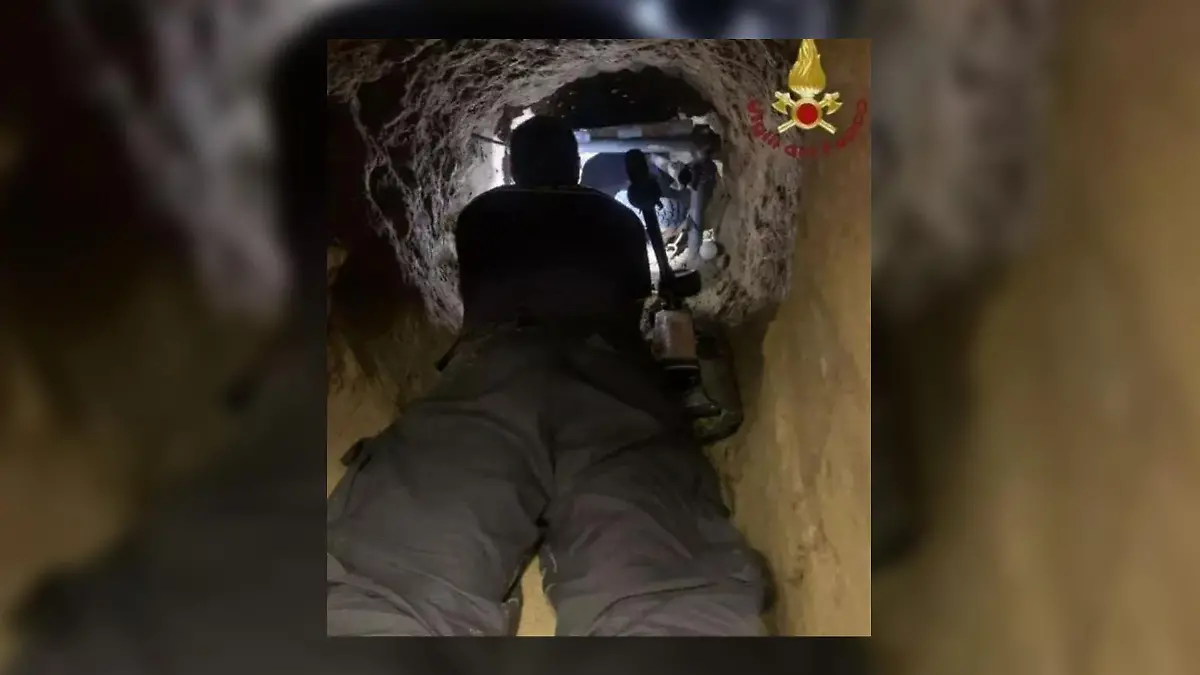 Mitten in Rom versuchte eine Verbrecherbande einen unterirdischen Tunnel zu bauen