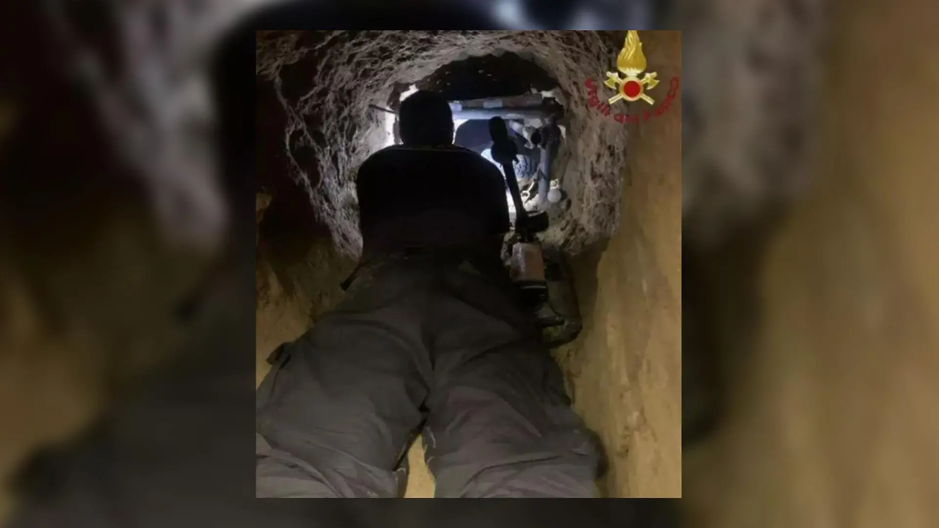 Mitten in Rom versuchte eine Verbrecherbande einen unterirdischen Tunnel zu bauen