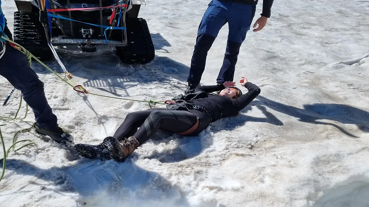 Rettungsaktion am Dachstein