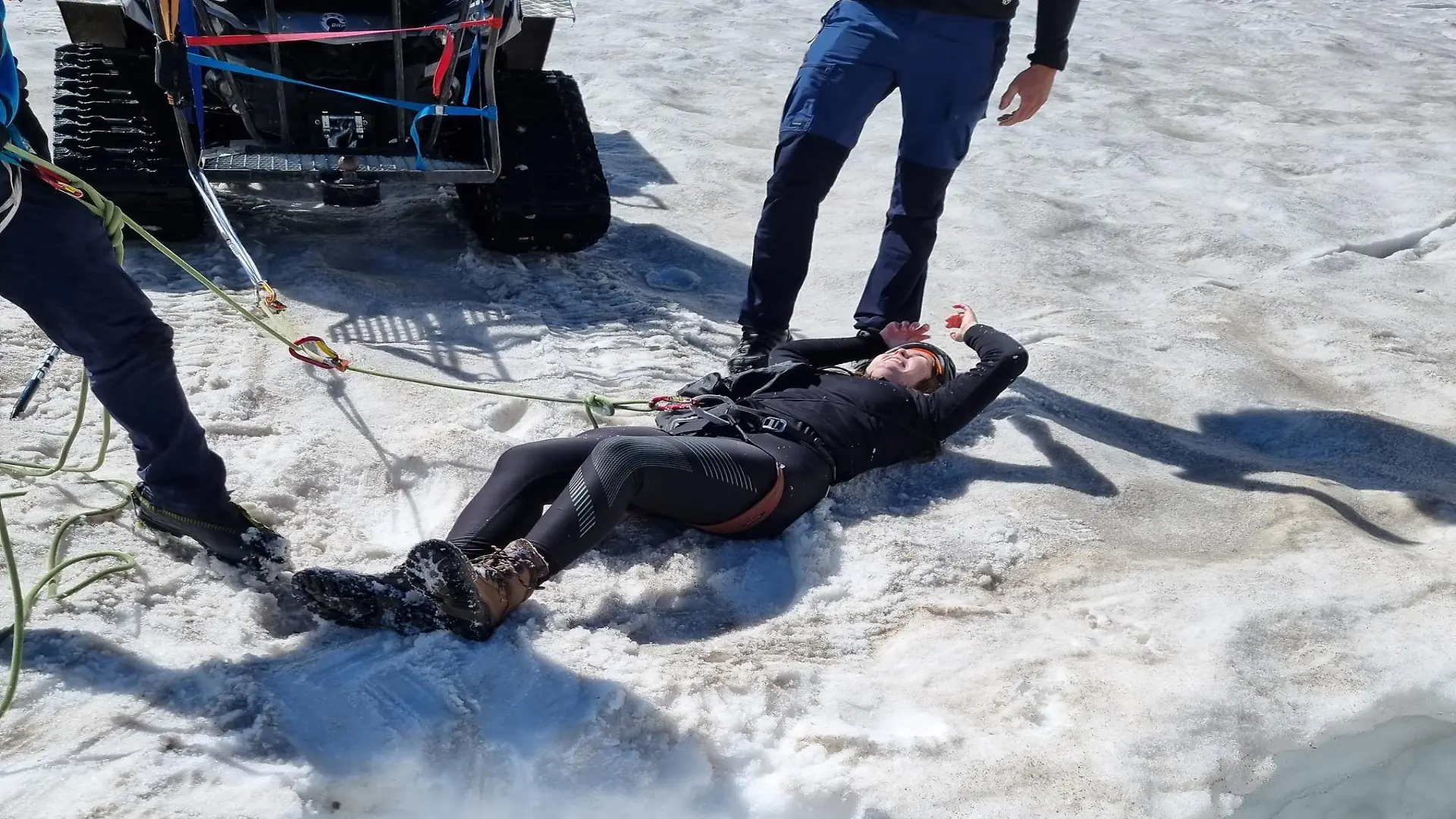 Rettungsaktion am Dachstein