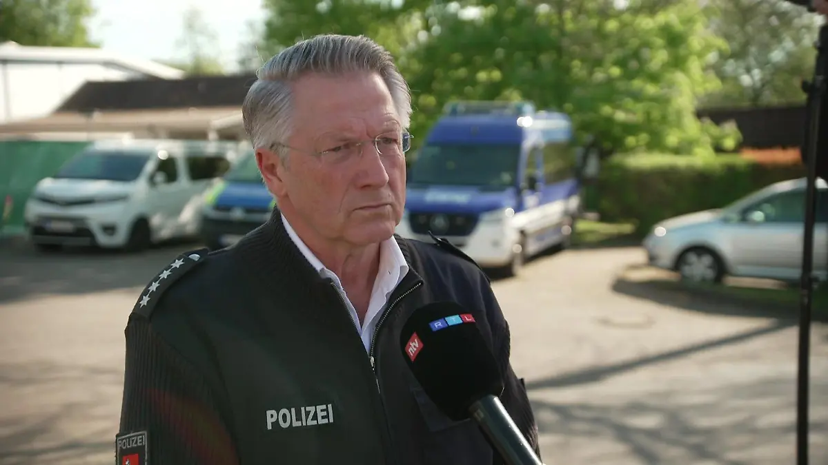 Polizeisprecher Heiner van der Werp.