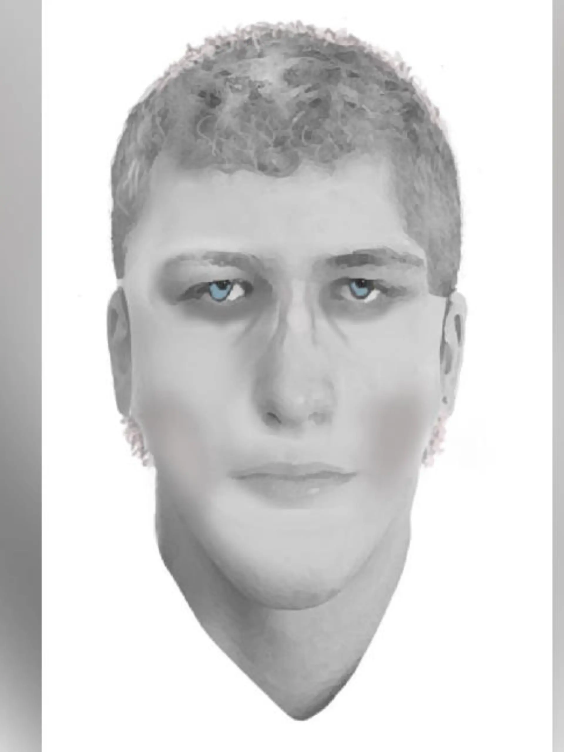 Mit diesem Phantombild sucht die Polizei nach dem Täter.