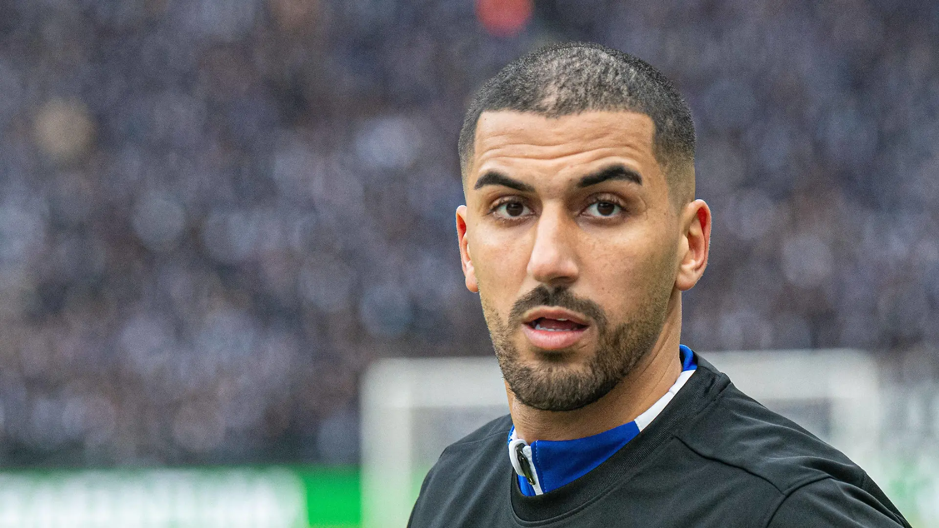 Fussball, Herren, Saison 2023/2024, 2. Bundesliga 18. Spieltag, Hertha BSC - Fortuna Düsseldorf, Aymen Barkok Hertha BSC, 21.01. 2024, *** Soccer, Men, Season 2023 2024, 2 Bundesliga 18 Matchday , Hertha BSC Fortuna Düsseldorf, Aymen Barkok Hertha BSC , 21 01 2024, Copyright: xSebastianxRäppold/MatthiasxKochx