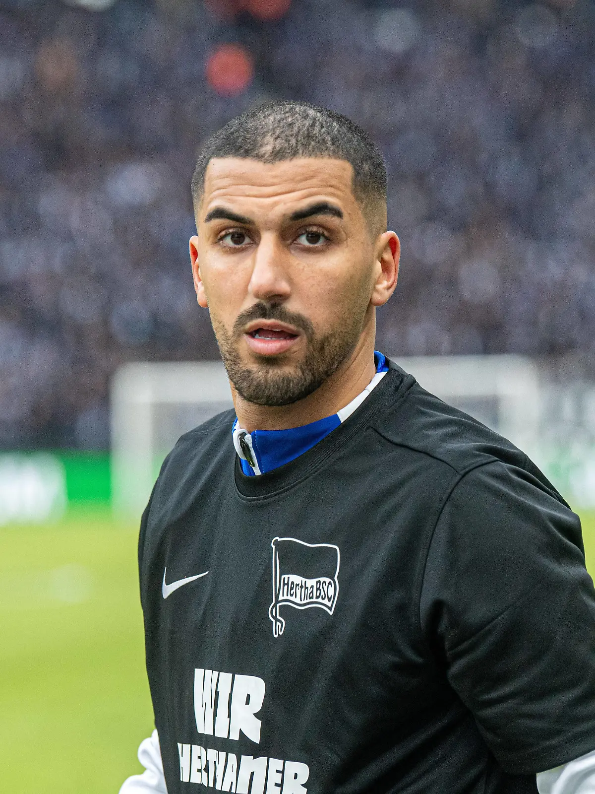 Fussball, Herren, Saison 2023/2024, 2. Bundesliga 18. Spieltag, Hertha BSC - Fortuna Düsseldorf, Aymen Barkok Hertha BSC, 21.01. 2024, *** Soccer, Men, Season 2023 2024, 2 Bundesliga 18 Matchday , Hertha BSC Fortuna Düsseldorf, Aymen Barkok Hertha BSC , 21 01 2024, Copyright: xSebastianxRäppold/MatthiasxKochx