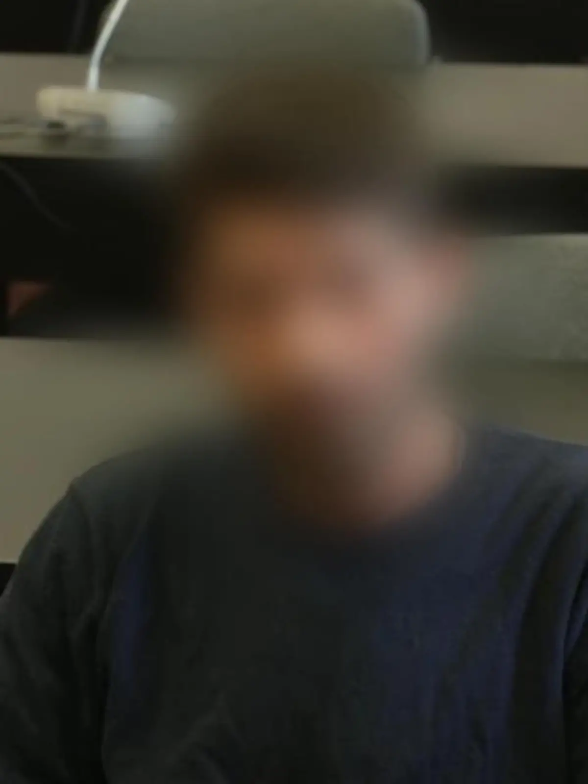 Der Angeklagte Salman E. beim Prozessauftakt.