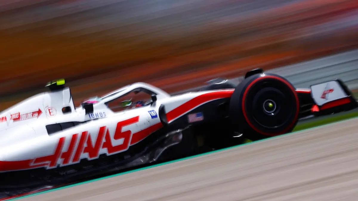 Sport Bilder des Tages Formula 1 2022: Austrian GP RED BULL RING, AUSTRIA - JULY 09: Mick Schumacher, Haas VF-22 during the Austrian GP at Red Bull Ring on Saturday July 09, 2022 in Spielberg, Austria. Photo by Andy Hone / LAT Images Images PUBLICATIONxINxGERxSUIxAUTxHUNxONLY GP2211_060356_ONZ7712