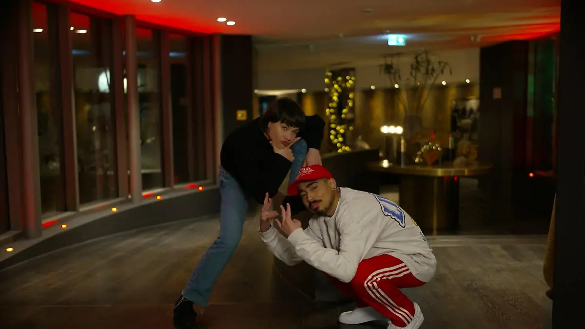 Die besondere Beziehung von Tony Bauer und Anastasia Stan Backstage bei Let's Dance