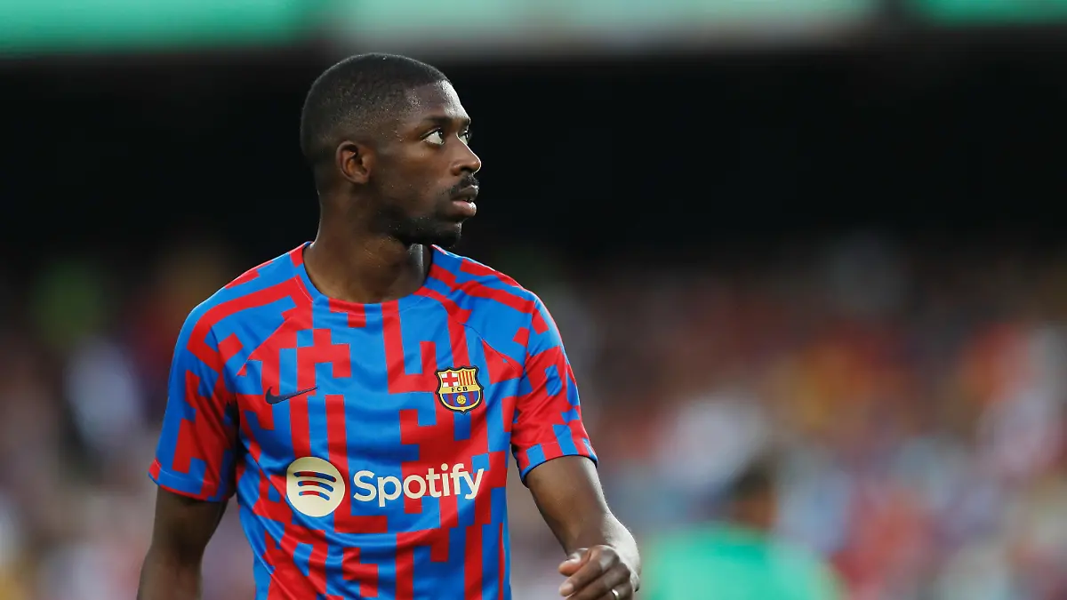 Ousmane Dembele (Barcelona), AUGUST 7, 2022 - Football / Soccer : Spanish "Joan Gamper Cup" match between FC Barcelona 6-0 UNAM Pumas at the Spotify Camp Nou in Barcelona, Spain. (Photo by Mutsu Kawamori/AFLO) / action press