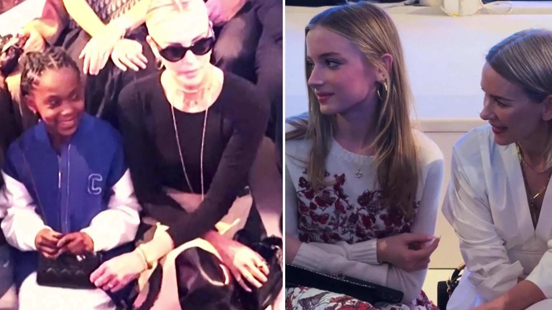 Hollywood-Nachwuchs bei Dior Fashion Show in New York Style Check