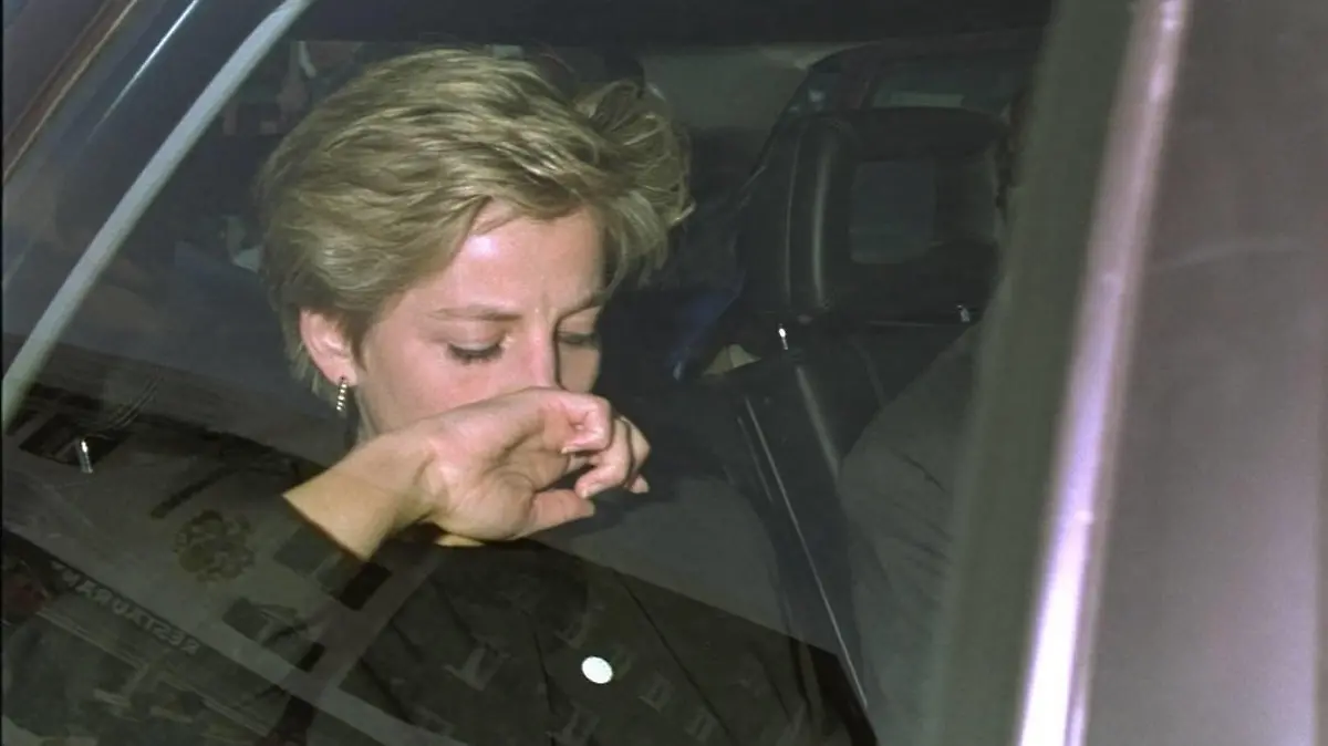 May 06, 2008 - Lech, Austria - Lady DIANA SPENCER, Princess of Wales, leaves the Austrian ski resort of Lech after the news of her fathers death. PUBLICATIONxINxGERxSUIxAUTxONLY - ZUMAj46_ 20080506_ave_j46_358  