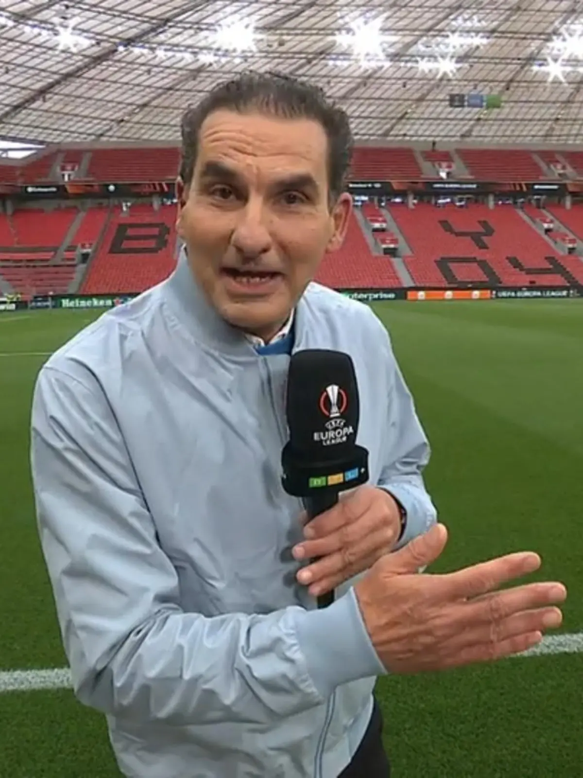 Bild zu: "RTL-Reporter euphorisch vor Europa-League-Gipfel"