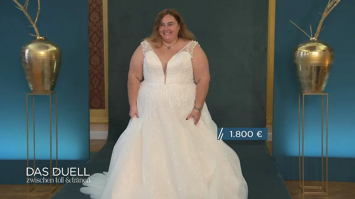 Sabine hat das Brautgefühl Sprachlose Braut