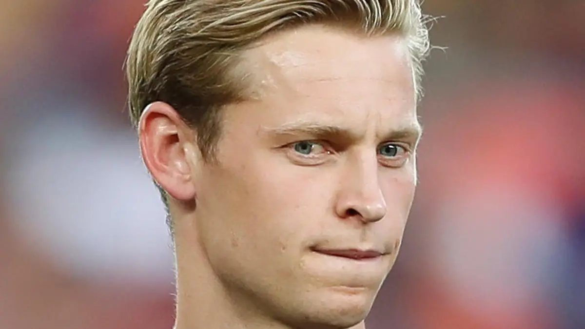 Frenkie de Jong (Barcelona), AUGUST 7, 2022 - Football / Soccer : Spanish "Joan Gamper Cup" match between FC Barcelona 6-0 UNAM Pumas at the Spotify Camp Nou in Barcelona, Spain. (Photo by Mutsu Kawamori/AFLO) / action press