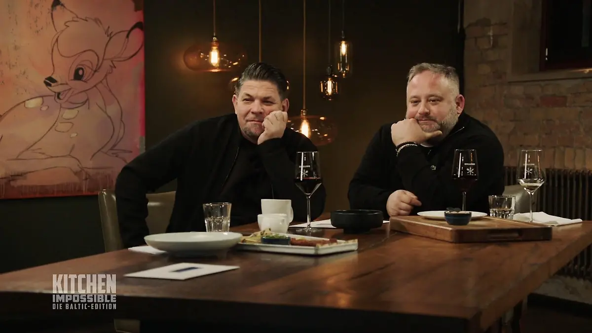 Beide Köche bekommen zusammen die Box Premiere in der "Kitchen"