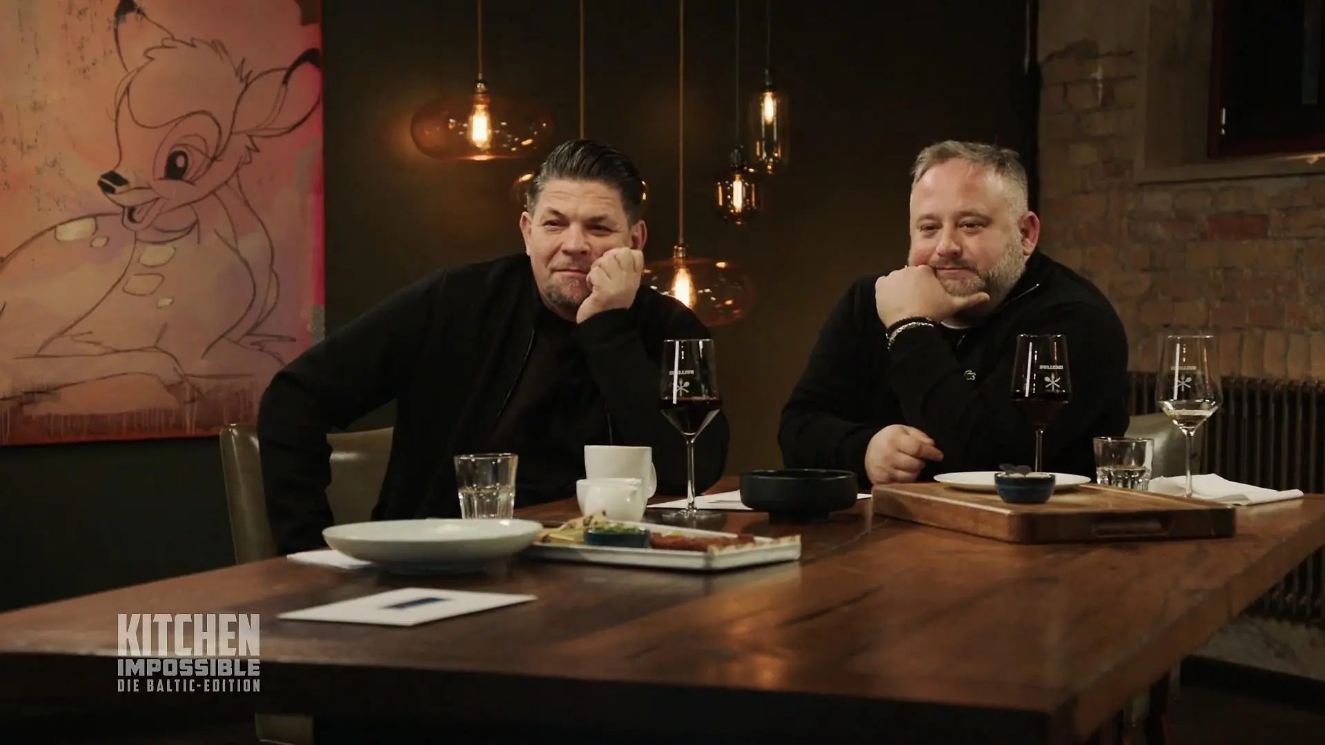 Beide Köche bekommen zusammen die Box Premiere in der "Kitchen"