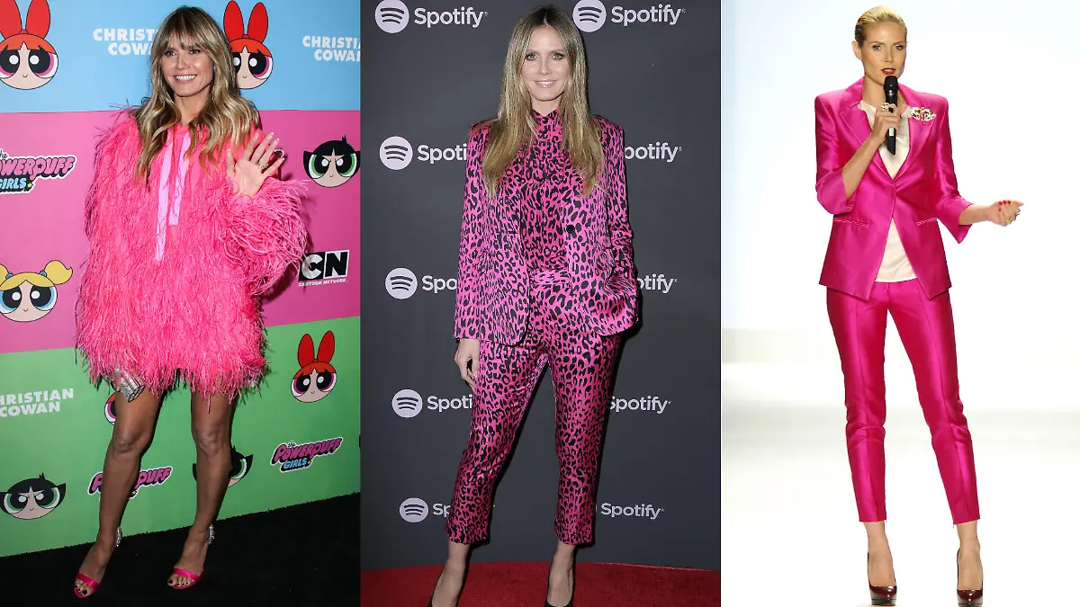 Heidi Klum bei verschiedenen Events in den Jahren 2019 und 2009 in den USA.