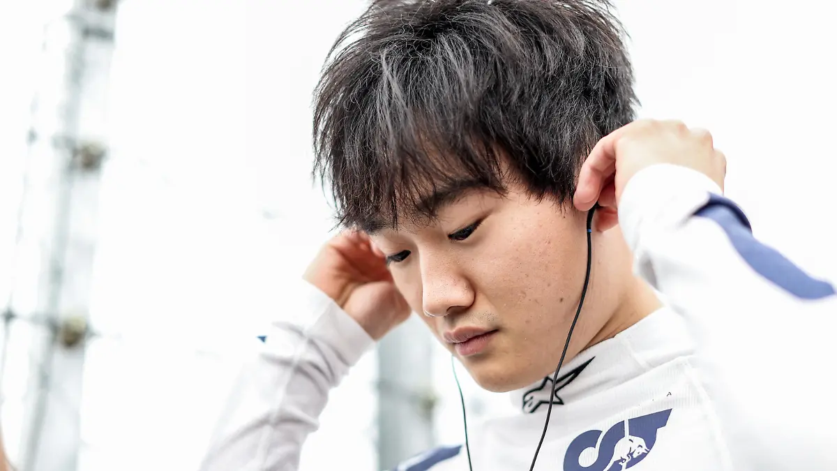 BUDAPEST, HUNGARY - JULY 31: Yuki Tsunoda of Scuderia AlphaTauri and Japan  during the F1 Grand Prix of Hungary at Hungaroring on July 31, 2022 in Budapest, Hungary. (Photo by Peter Fox/Getty Images)