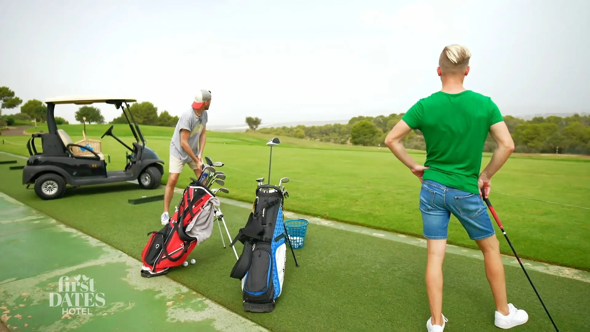 Patrick und Michael auf dem Golfplatz Zweites Date
