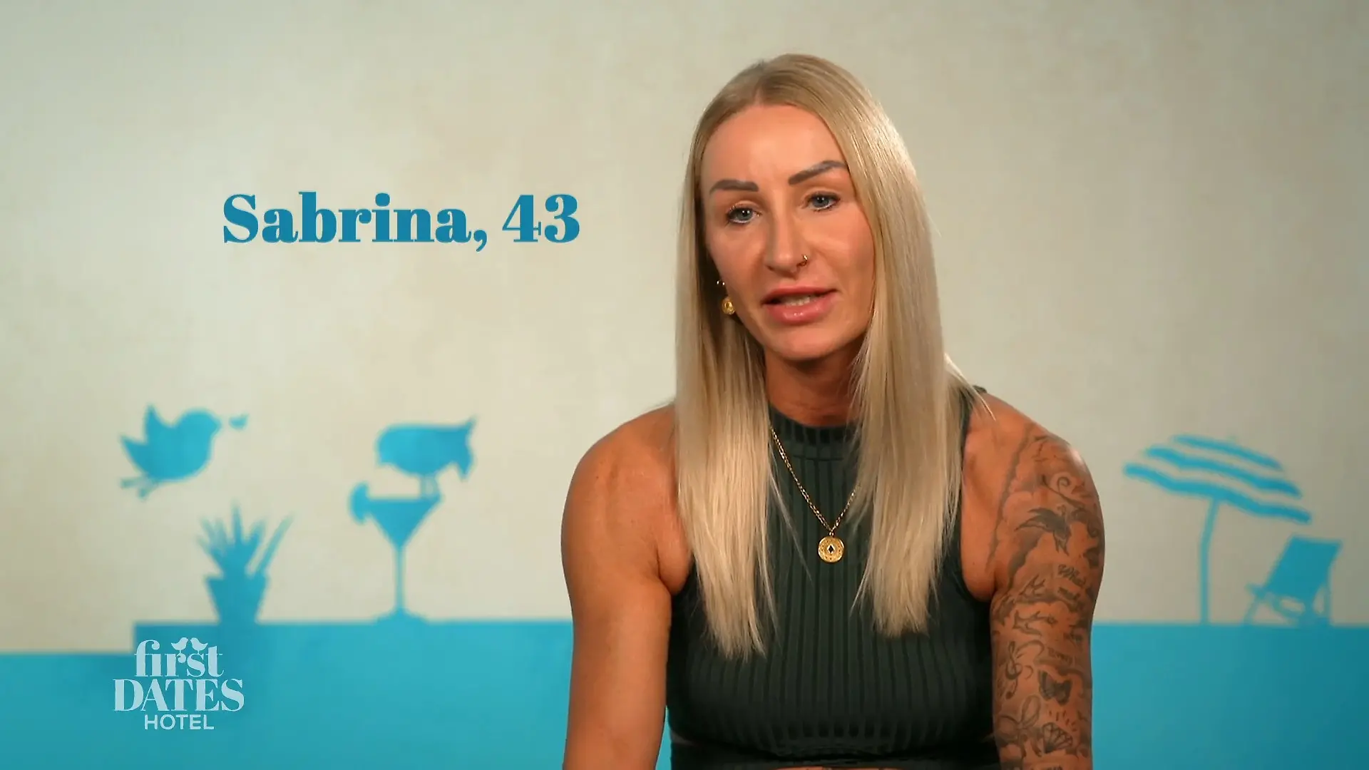 Sabrinas Typ ist groß, gut gebaut und tättowiert Traummann