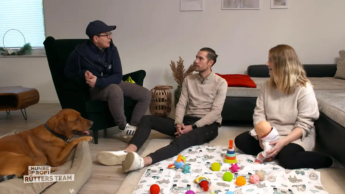 Gustav muss auf das Baby vorbereitet werden Sonst wird´s gefährlich