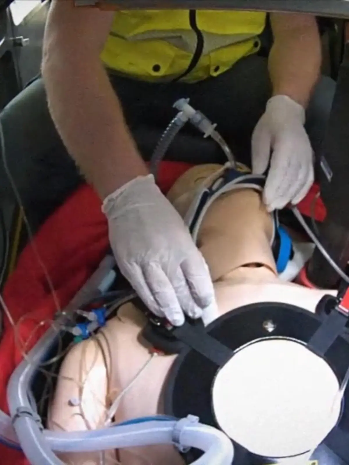 Bild zu: " Hubschrauber-Training beim ADAC"