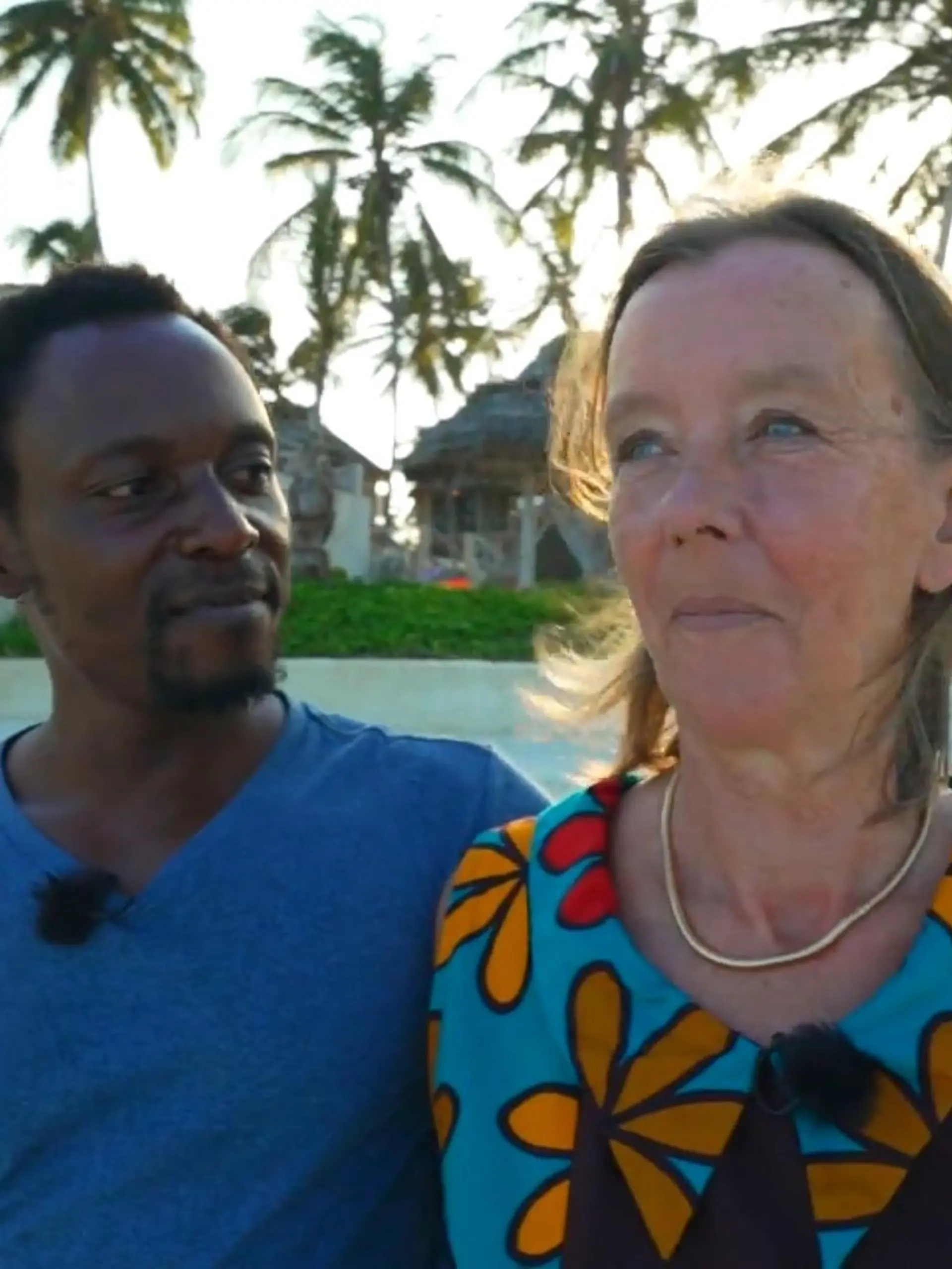 Bild zu: "Elske und Sadat lernten sich bei Safari kennen"