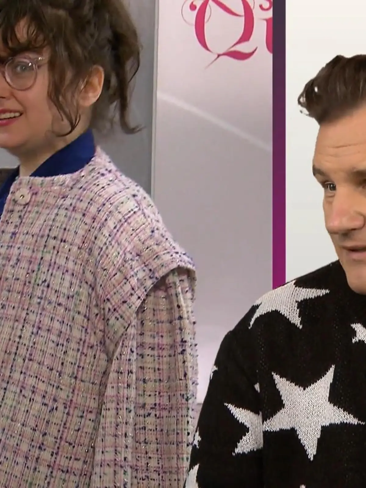 Bild zu: "Guido sieht Elis Look kritisch"