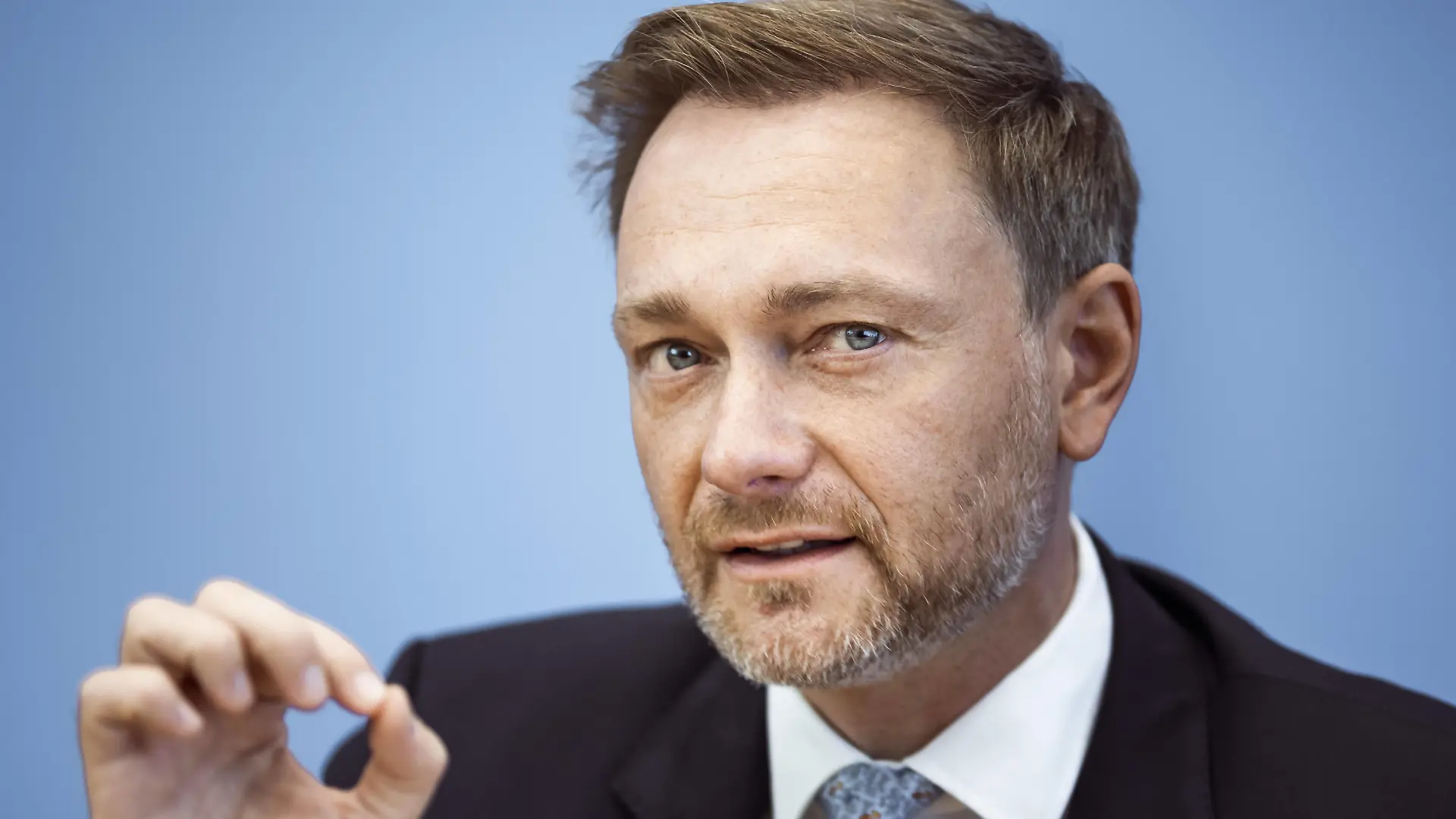 Christian Lindner FDP im Rahmen der Bundespressekonferenz am 07.06.2021. Berlin Germany *** Christian Lindner FDP at the Federal Press Conference on 07 06 2021 Berlin Germany Copyright: xXanderxHeinl/photothek.dex