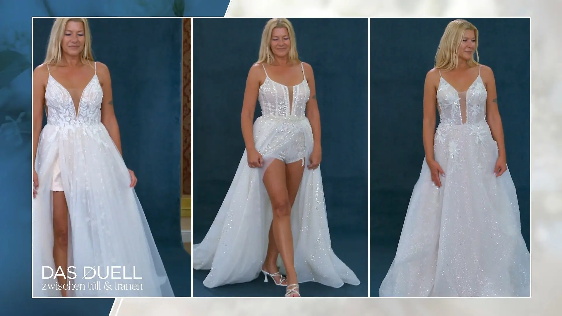 Für welches Kleid entscheidet sich Annette? Die Entscheidung
