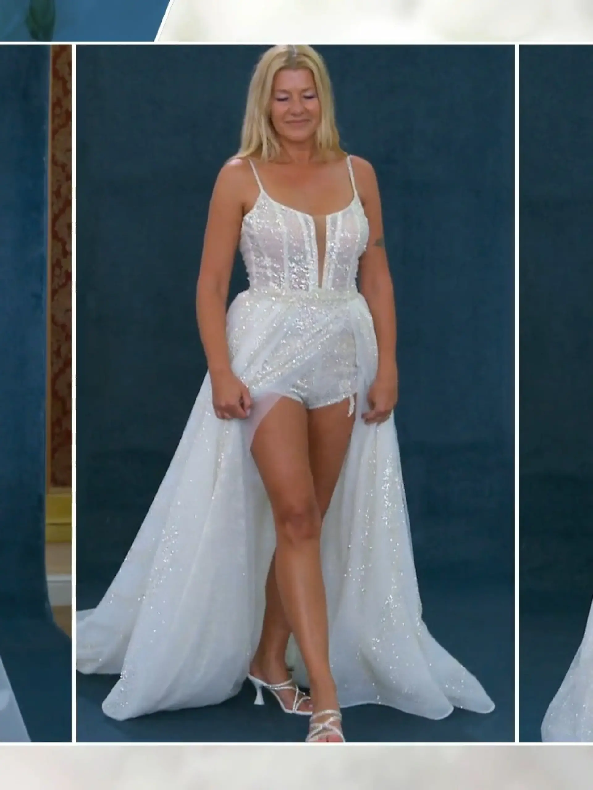 Bild zu: "Für welches Kleid entscheidet sich Annette?"
