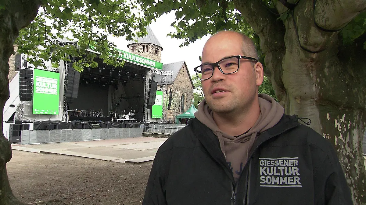 Dennis Bahl, Veranstalter Giessener Kultursommer.