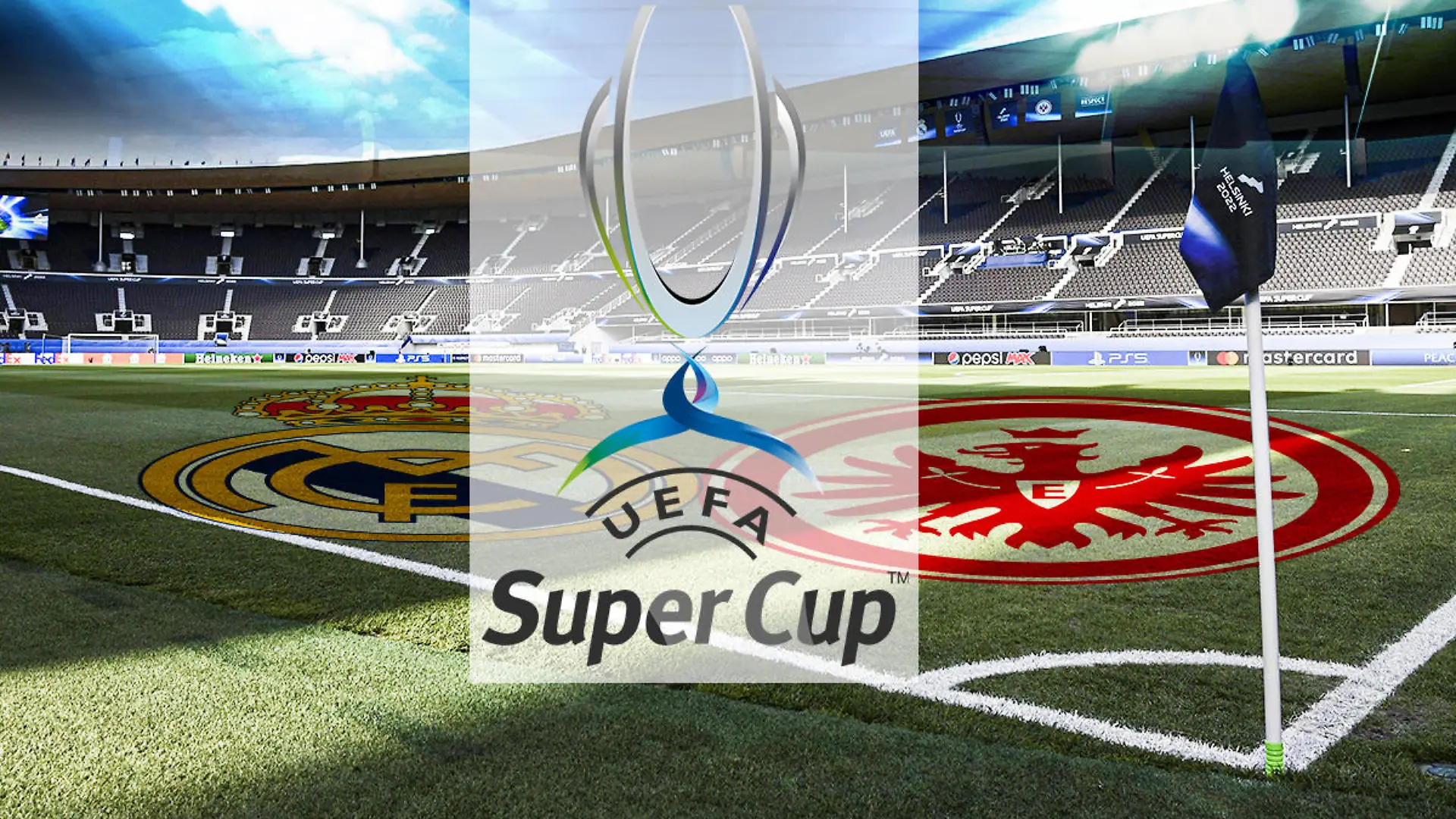 Eintracht Frankfurt im Supercup gegen Real Madrid hier live in TV & Stream