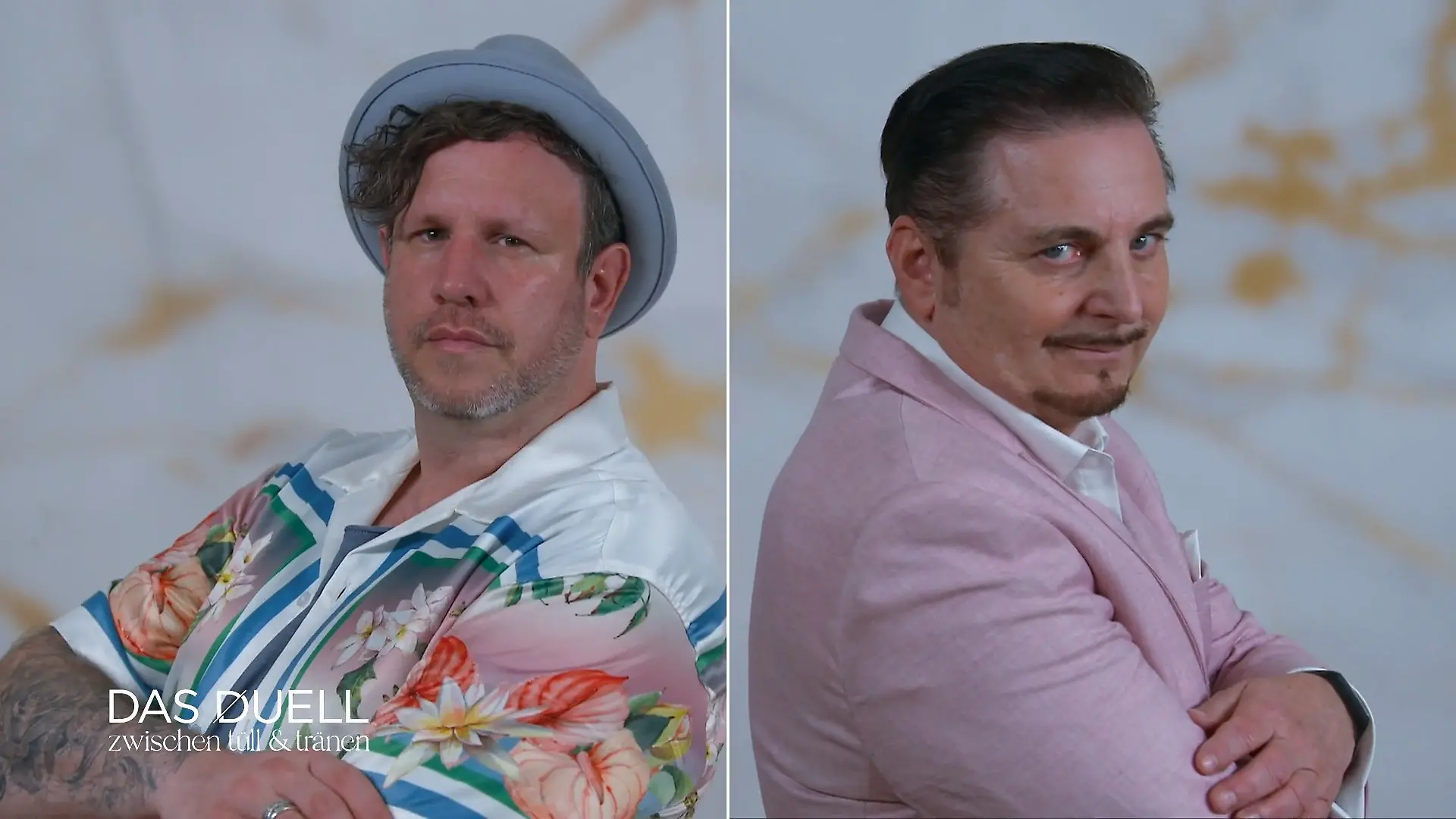 Uwe und Christian wagen sich in das Duell Siegessicher