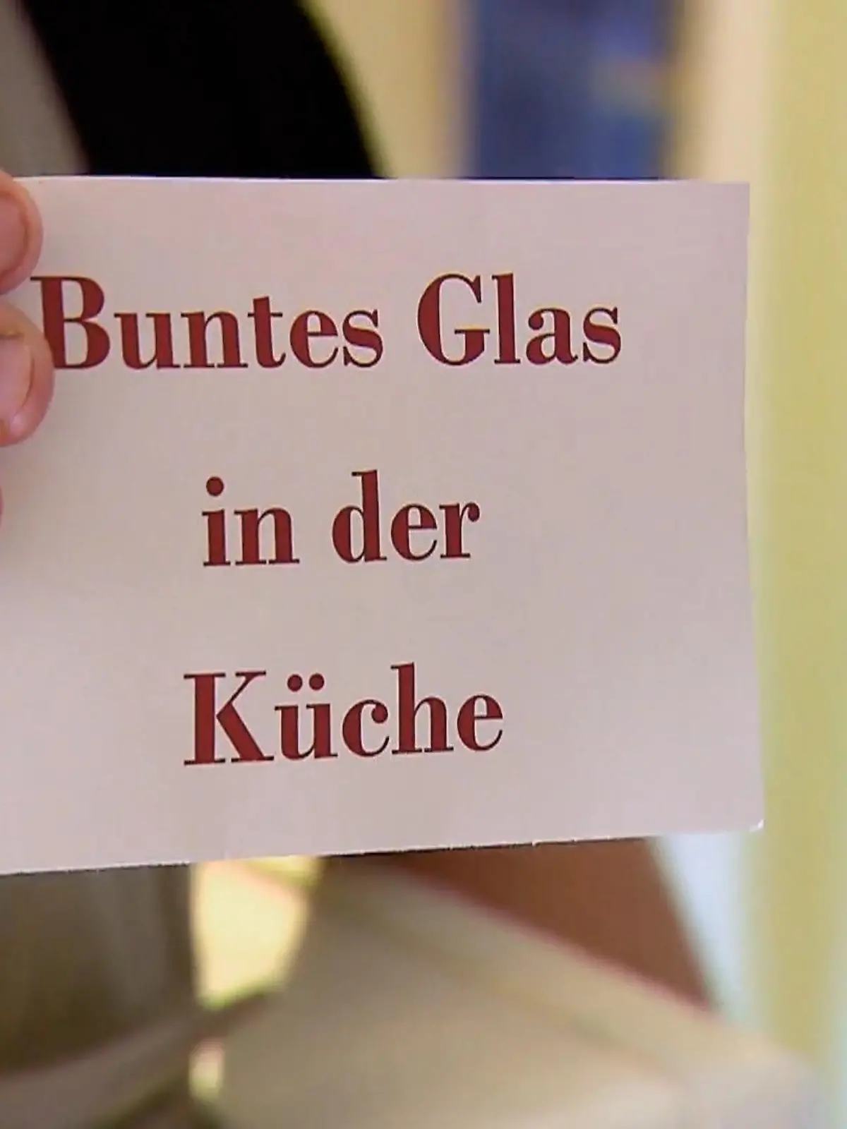 Bild zu: "Freut sich Nadine über ihre Variante?"