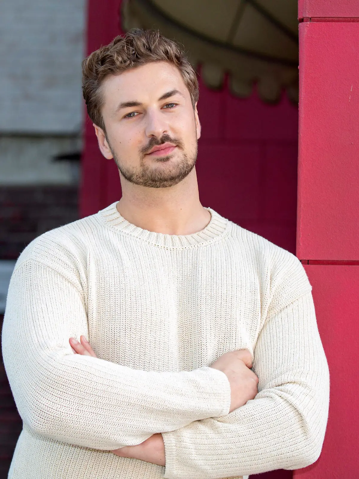 Nicolas Puschmann beim Fototermin am Set der RTL TV-Serie Unter uns in den MMC-Studios in Ossendorf. Köln, 07.09.2021 *** Nicolas Puschmann at the photo session on the set of the RTL TV series Unter uns at the MMC Studios in Ossendorf Cologne, 07 09 2021 Foto:xR.xSchmiegeltx/xFuturexImage 