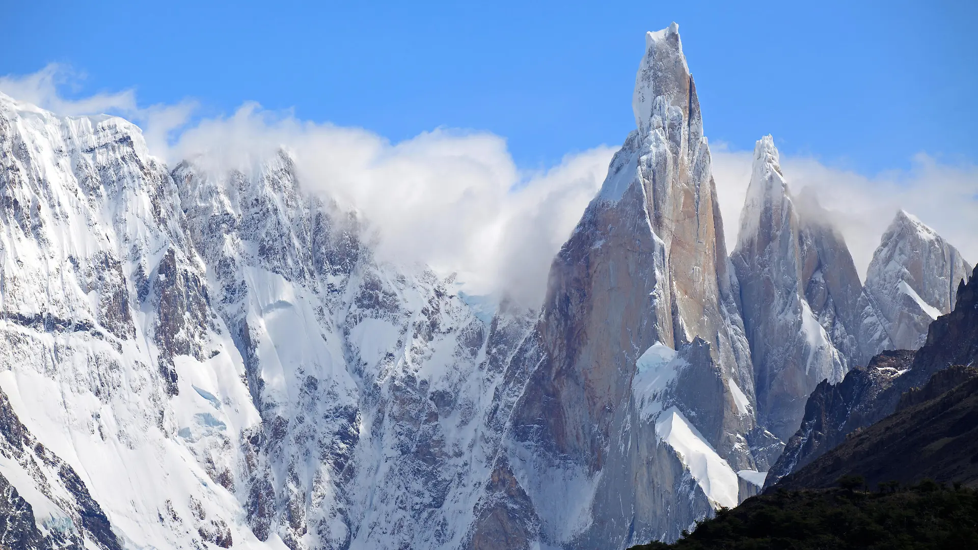 Fitz Roy Massiv in Argentinien