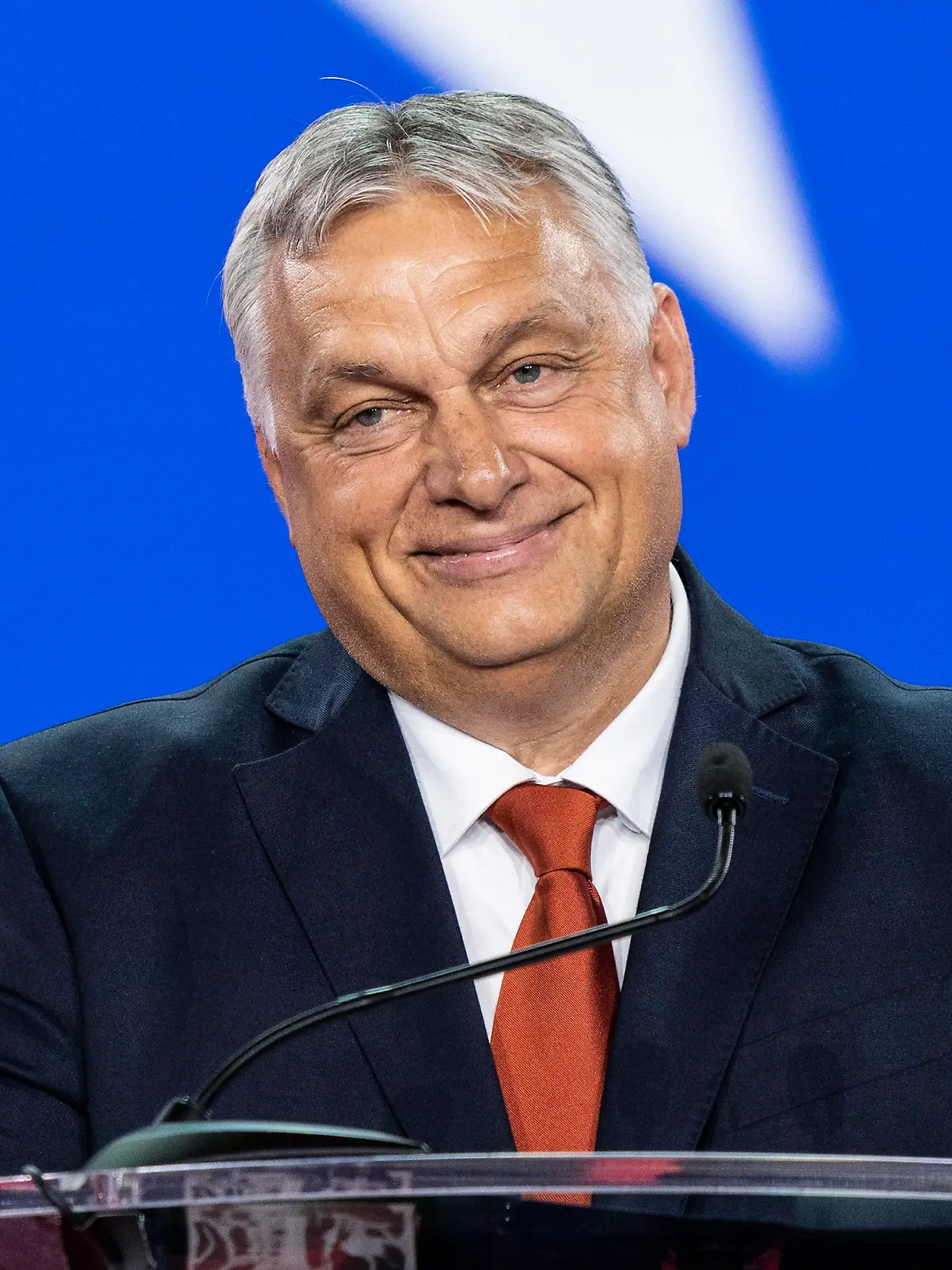 August 4, 2022, Dallas, Texas, United States: Prime Minister of Hungary Victor Orban speaks at CPAC Texas 2022 conference at Hilton Anatole. (Credit Image: © Lev Radin/Pacific Press via ZUMA Press Wire) / action press