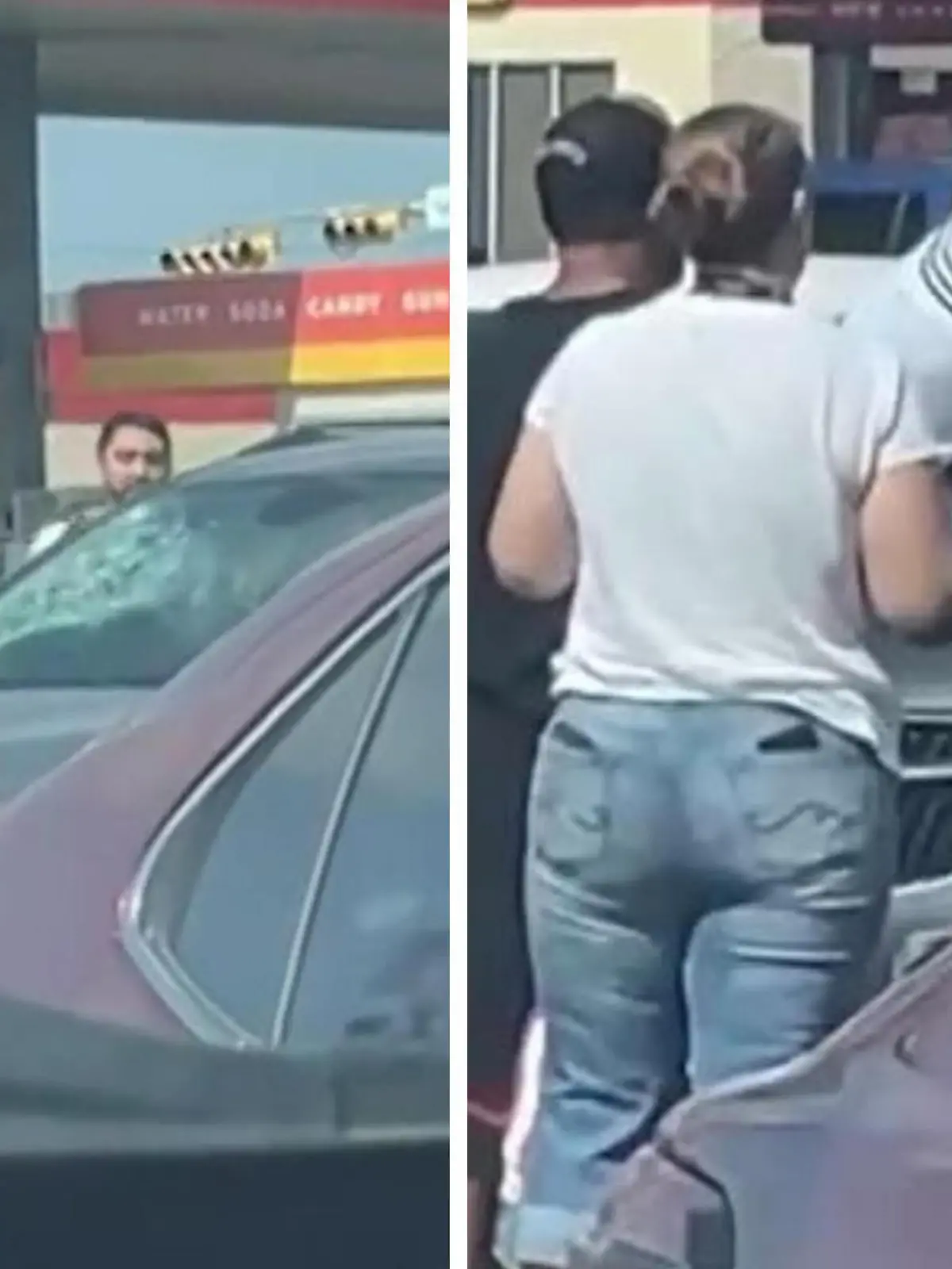 Ein Baby sitzt in glühender Hitze in einem Auto fest. Doch die Eltern sind in unmittelbarer Nähe. Aber ohne den Schlüssel. Verzweifelt versuchen sie, ihr Kleines aus dem Wagen zu befreien. Ein Schaulustiger filmt die Szene.