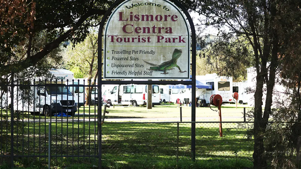 SIMONE STROBEL POLICE PRESSER, General view of The Lismore Centra Tourist Park where German backpacker Simone Strobel was staying the night she was killed in Lismore, NSW, Thursday , July 28, 2022. A man has been extradited from Western Australia and charged with murder following an investigation into the homicide of German backpacker Simone Strobel, on the Far North Coast more than 15 years ago. ACHTUNG: NUR REDAKTIONELLE NUTZUNG, KEINE ARCHIVIERUNG UND KEINE BUCHNUTZUNG LISMORE NSW AUSTRALIA PUBLICATIONxINxGERxSUIxAUTxONLY Copyright: xJASONxO BRIENx 20220728001683937987