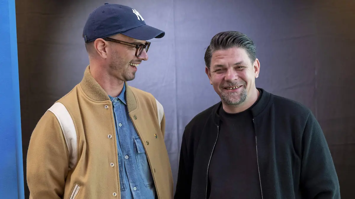 Joko Winterscheidt und Tim Mälzer im Oktober 2023