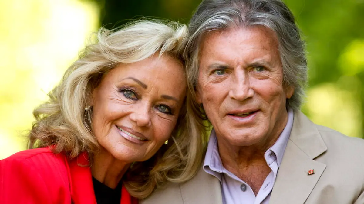 Pierre Brice und seine Frau Hella